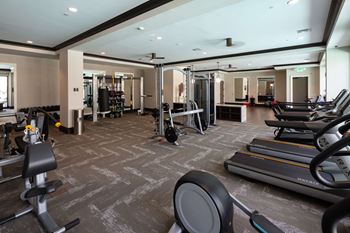 Expansive, fully equipped fitness center
